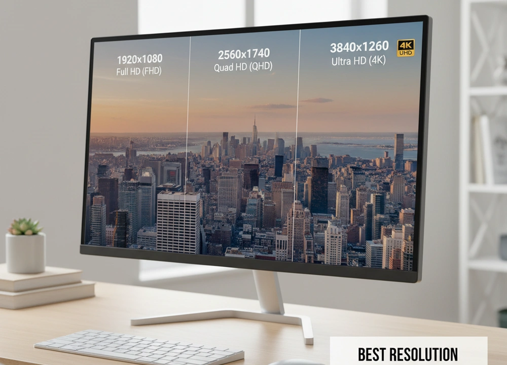 best resolution for a 27 inch monitor